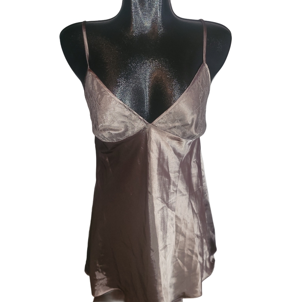 La Senza Satin Slip Chemise Night Dress Size L